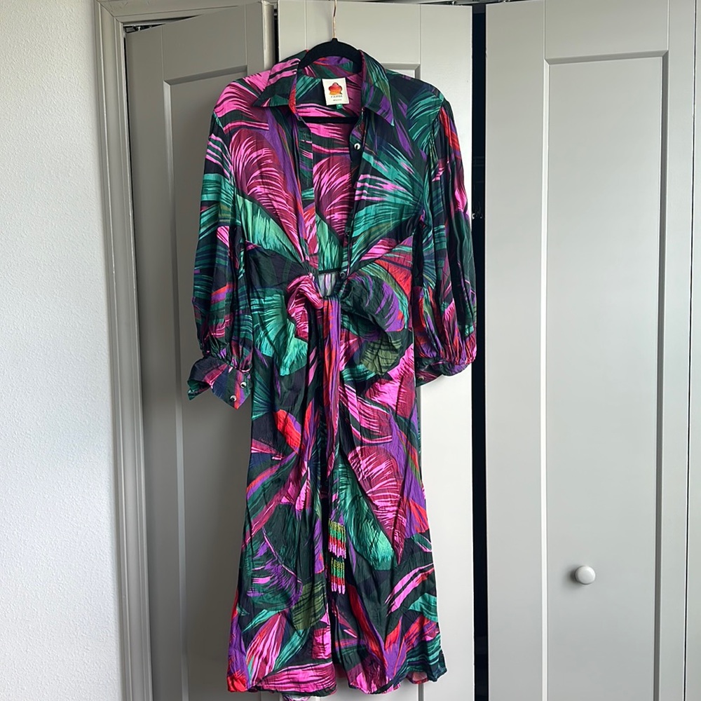 Farm rio midi maxi floral dress